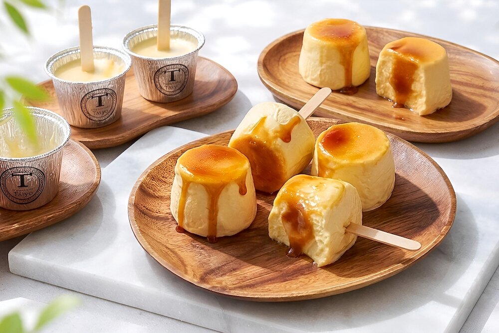 「生プリンアイス」イメージ