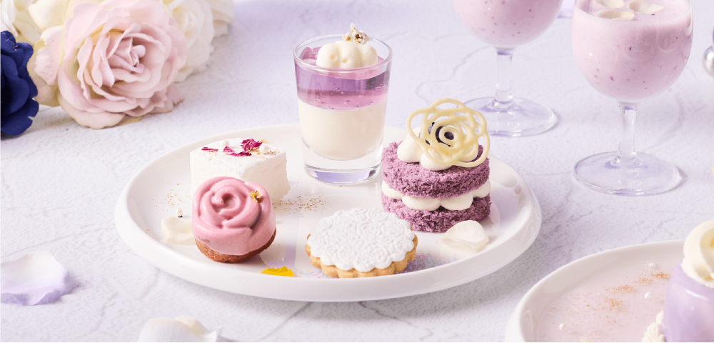 「クラウド・ローズ アフタヌーンティー ～春のライラック・タイム～」イメージ