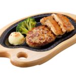 「ガーリックチキン＆ハンバーグステーキ」税込み1,520円〜