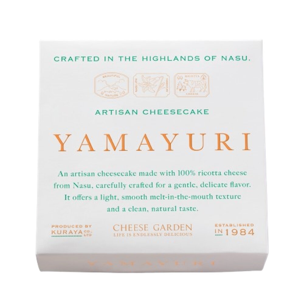 レアチーズケーキ「ヤマユリ」イメージ