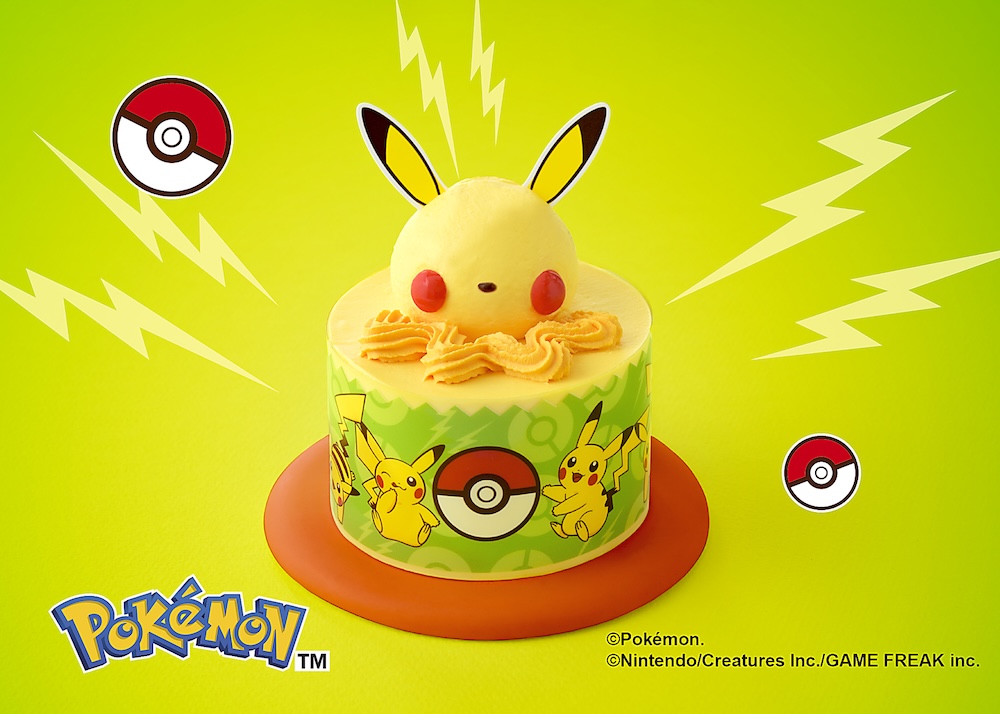 「＜ピカチュウ＞プリン風味ケーキ」イメージ