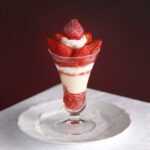 「奈良県産“アスカルビー”のストロベリーパフェ」税込み3,000円