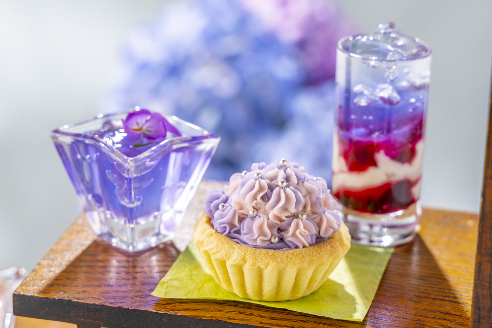 「紫陽花チャイニーズアフタヌーンティー」イメージ