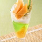 「フレッシュ赤肉メロンのソフトパルフェ」税込み659円