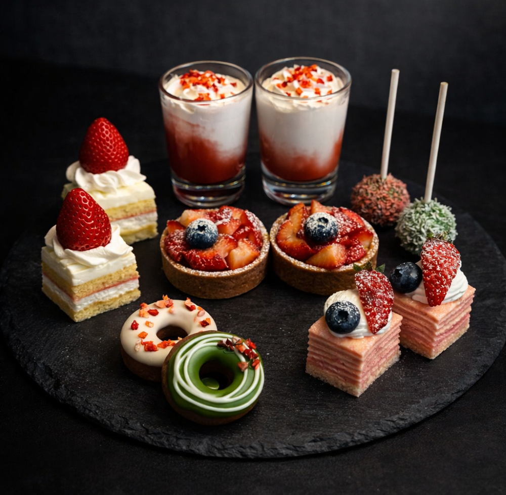 「ストロベリー×抹茶アフタヌーンティー」イメージ