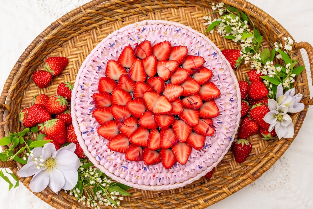 「イチゴとレモンのタルト ～葵彩～」イメージ