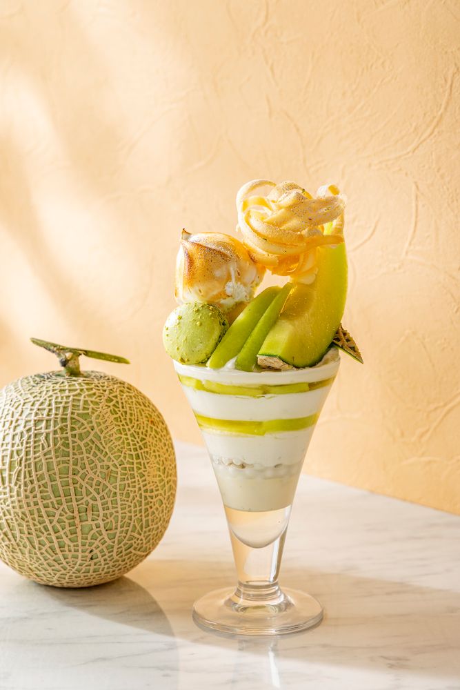 ストリングス・パフェ「メロンライム」イメージ