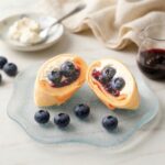 「ブルーベリーチーズクレープ」税込み420円