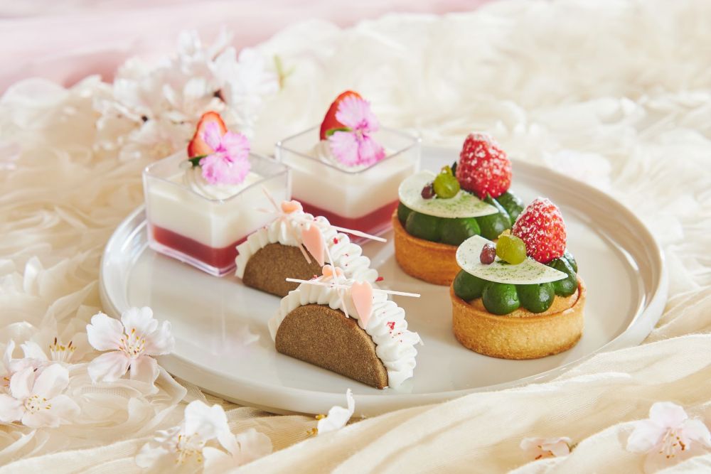 「抹茶と桜のアフタヌーンティ with 祇園辻利」イメージ