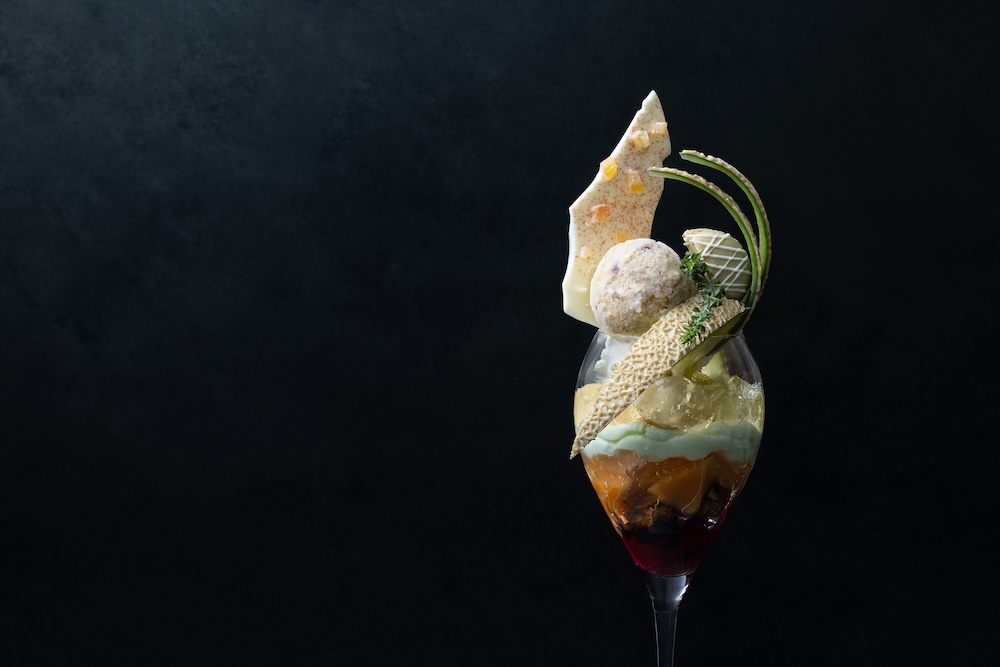 「メロンとシトラスジンジャーの爽やかパフェ」2,300円