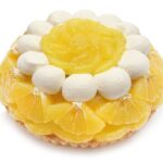 宇都宮FKDインターパーク店の「愛媛県 宇和島市 YAMAUCHI FARM産『宇和ゴールド』とホワイトキャラメルクリームのケーキ」ピース・税込み1,200円