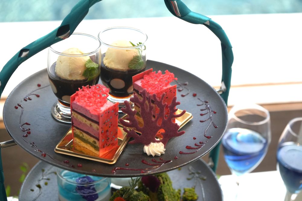 「ポートピアホテル×アトア コラボレーションアフタヌーンティーセット」イメージ