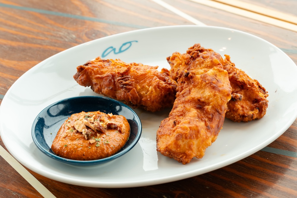 「山賊フライドチキン　チポトレソース」税込み980円