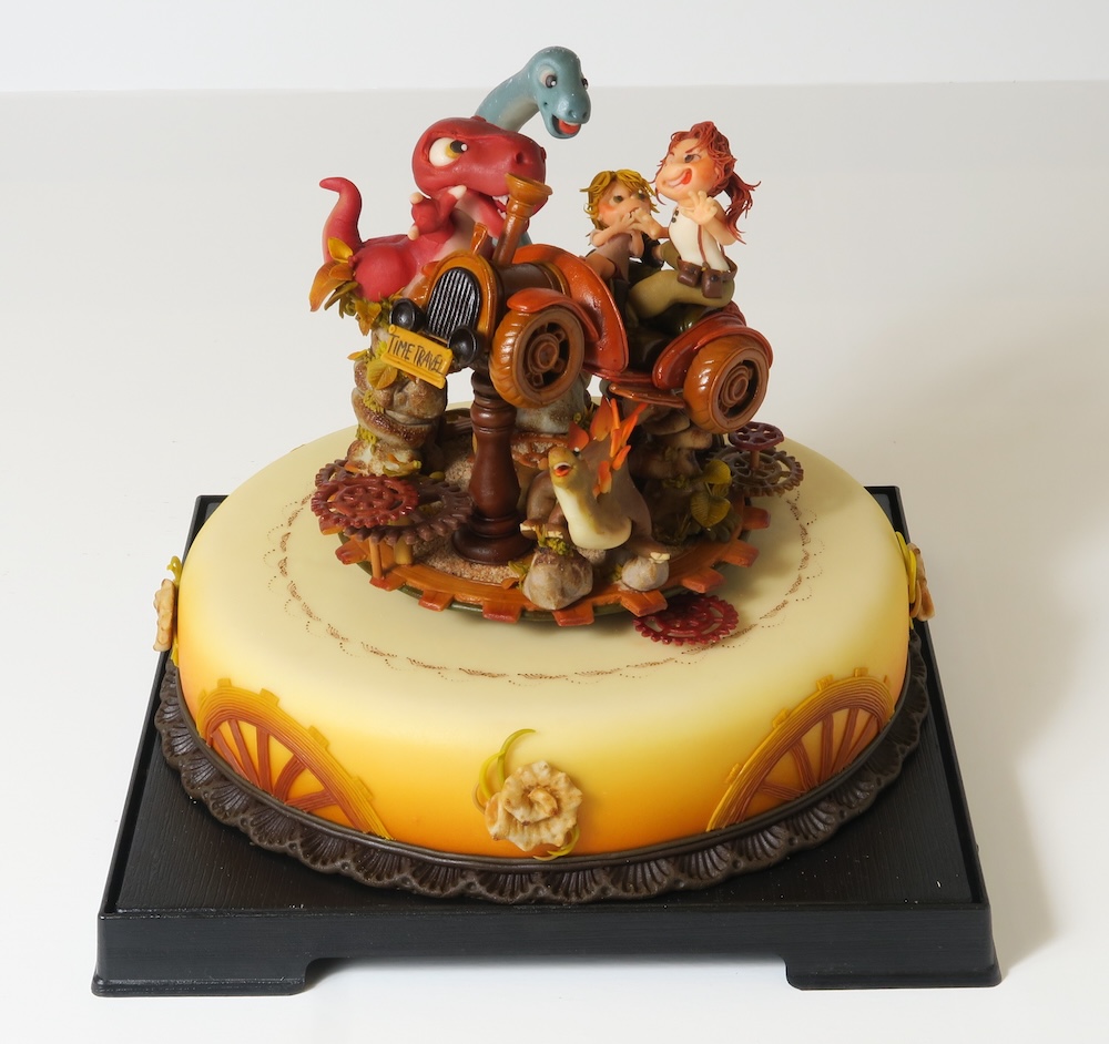 第19回デコレーションケーキコンテスト　兵庫県知事賞受賞作品 「ケーキハウス ツマガリ」川野真理香さん作