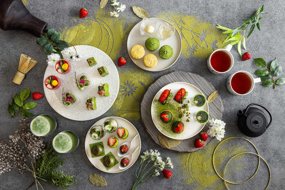 「抹茶アフタヌーンティーセット～祇園辻利コラボレーション～」イメージ