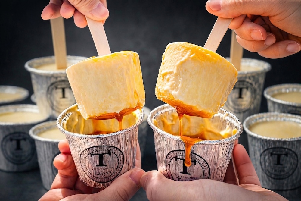 「生プリンアイス」イメージ