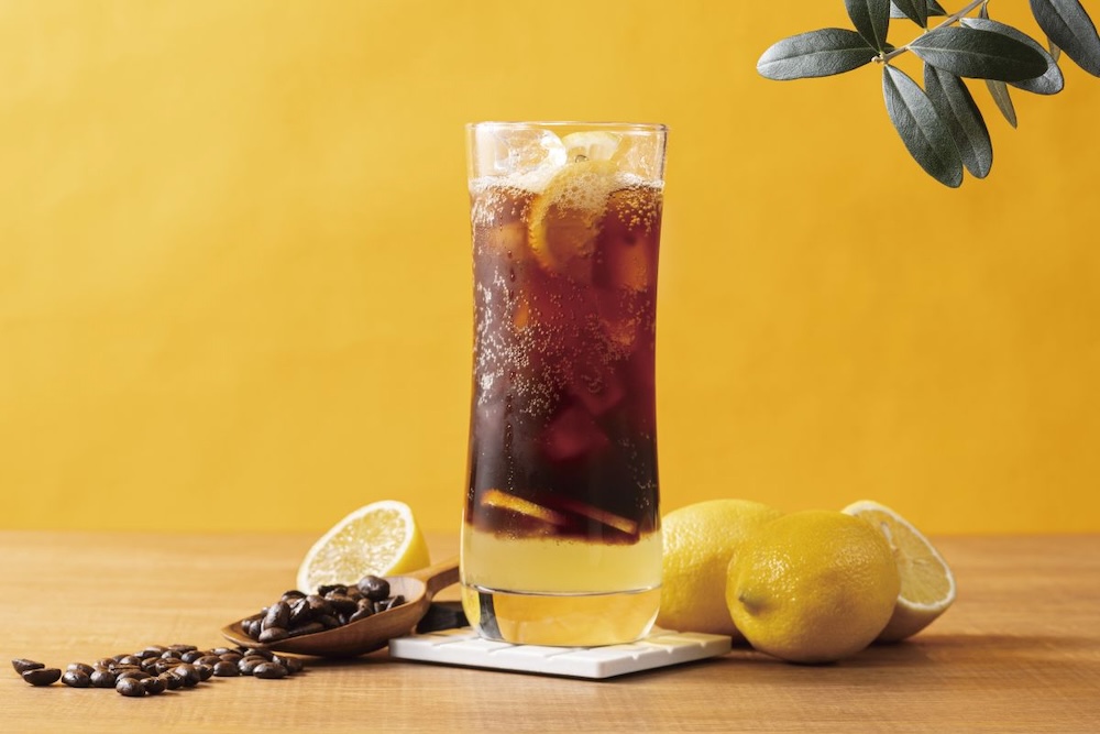 「アイスレモン珈琲ソーダ」税込み638円〜