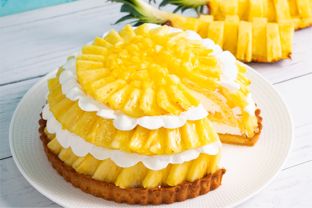 「台湾産 ゴールドパイナップルのタルト」イメージ