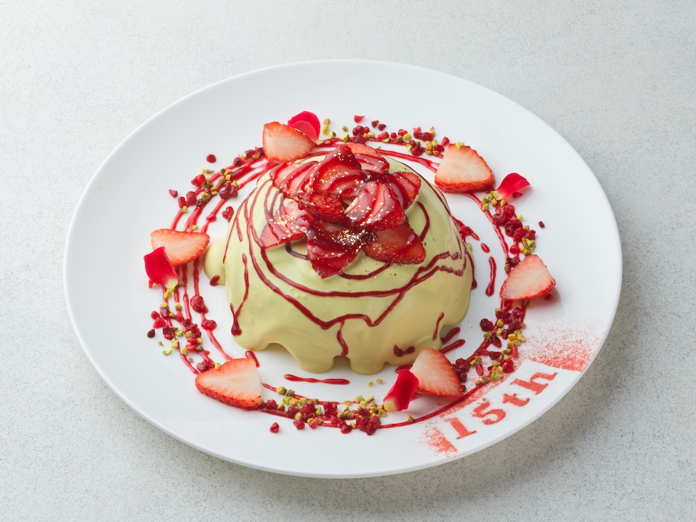 「ふわとろフロマージュスフレ ～苺とピスタチオ～」イメージ