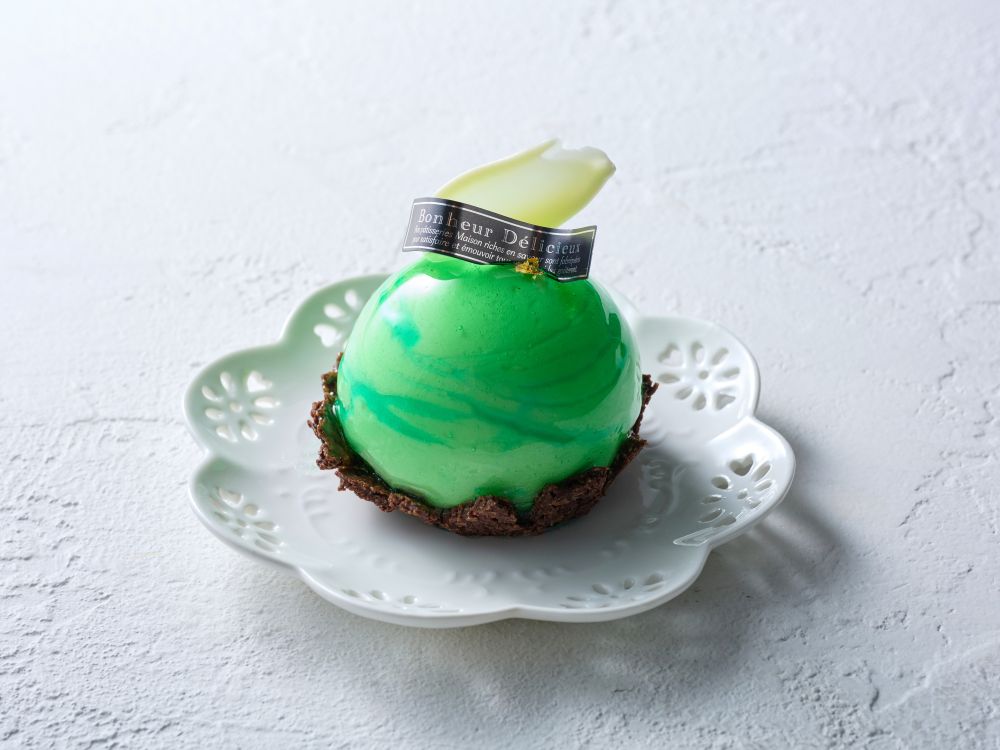 「氷川の杜YAKUMＯ」にて販売される各日15個限定「エメラルド」税込み650円（エキュート大宮）