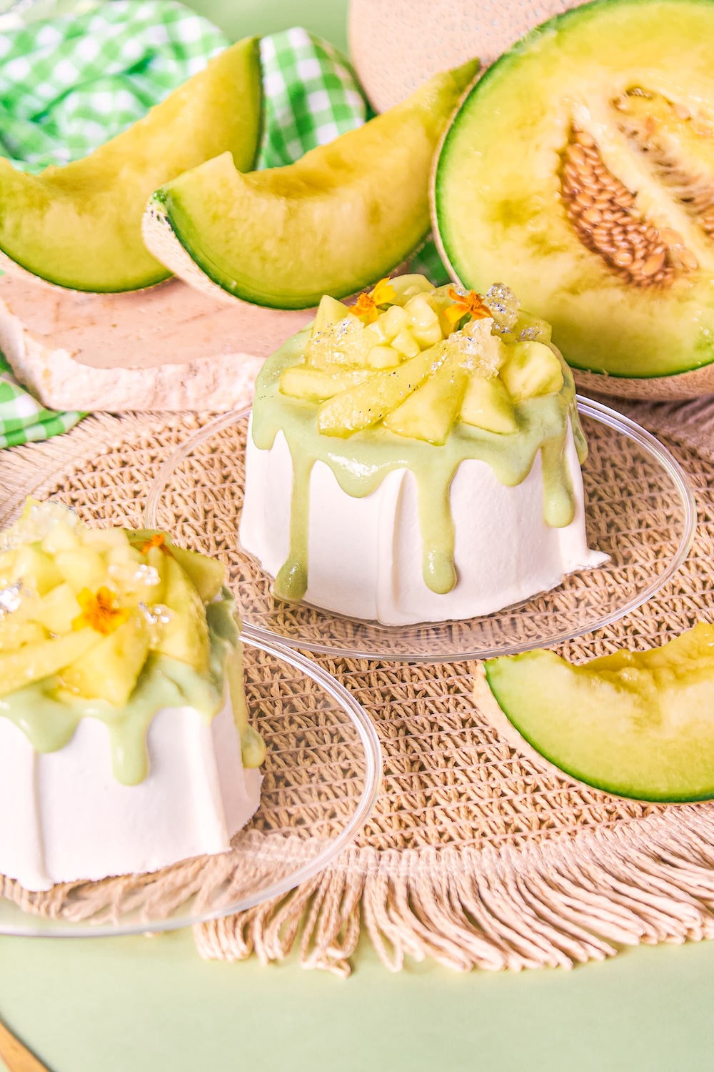 シフォンケーキ「フレッシュ完熟メロン」イメージ