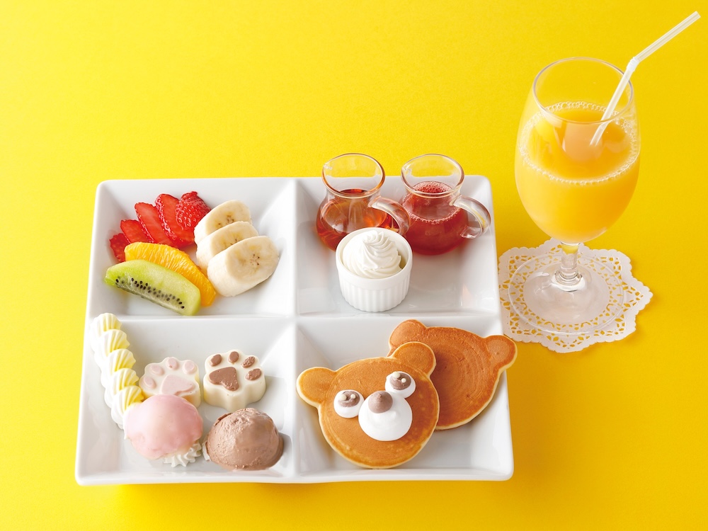 「くまたんパンケーキセット」税込み1,700円
