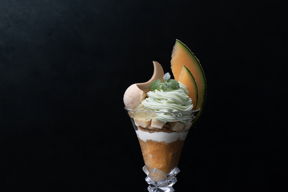 「メロンのモンブランパフェ」2,500円