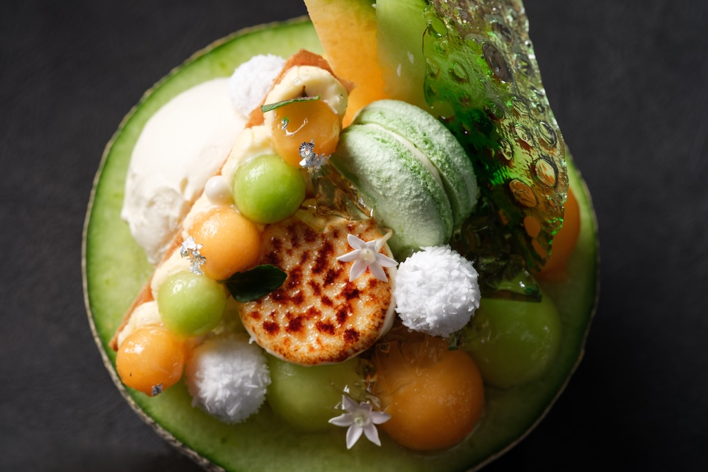 「メロン香る至福のアフタヌーンティー」イメージ