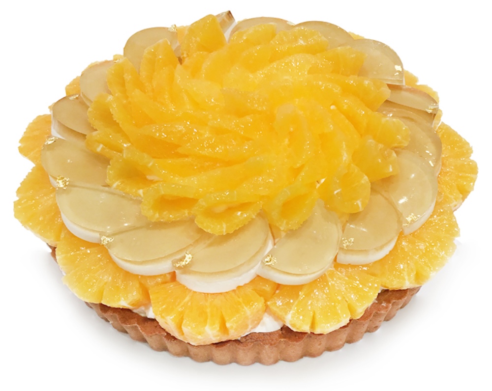 広島福屋駅前店の「愛媛県 宇和島 CORLEO FARM産『清見オレンジ』とレモングラスのケーキ」ピース・税込み1,100円