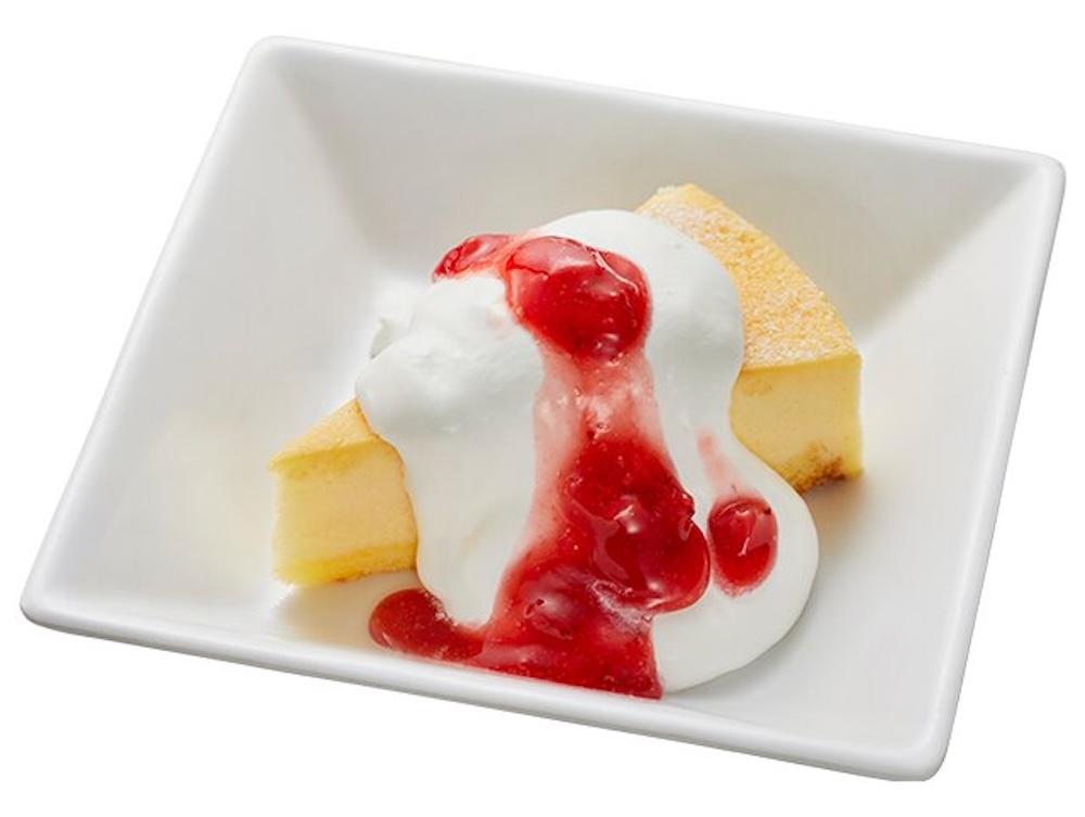 「とろける練乳クリームのせチーズケーキ」税込み430円〜