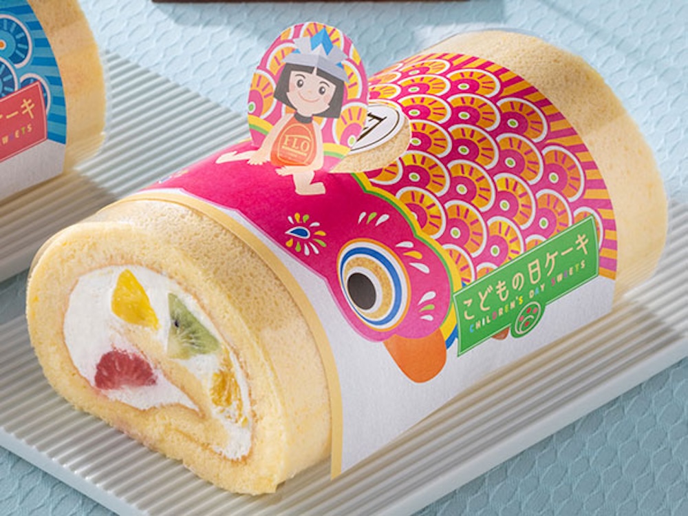 「こどもの日 フルーツロールケーキ」税込み1,933円