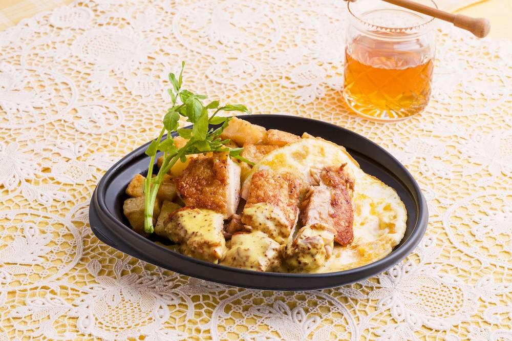 「ハニーマスタードチキン＆エッグス（テイクアウト）」税込み1,728円