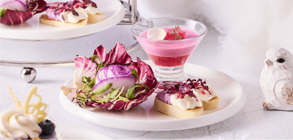 「クラウド・ローズ アフタヌーンティー ～春のライラック・タイム～」イメージ