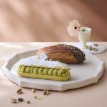 手前から「ピスタチオクリームサンド」700円、「ピスタチオデニッシュ」700円