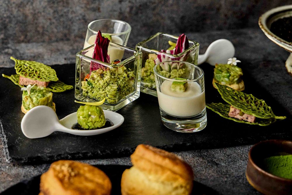 「ストリームアフタヌーンティー～GREEN MEETS SESAMI～」イメージ