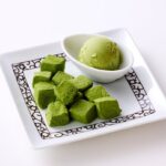 「抹茶わらび餅 ジェラート付き」税込み580円