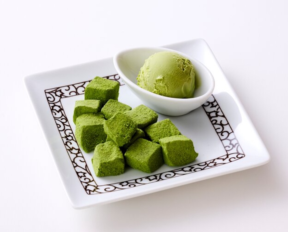 「抹茶わらび餅　ジェラート付き」税込み580円