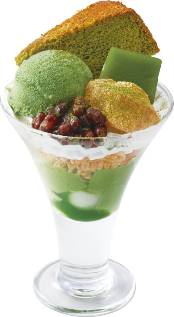 「抹茶パフェ」税込み988円