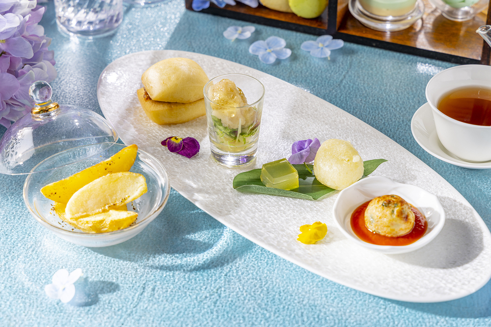 「紫陽花チャイニーズアフタヌーンティー」イメージ