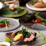 「コンセプトディナーオーダービュッフェ – 八女茶 –」税込み8,000円（別途サービス料）