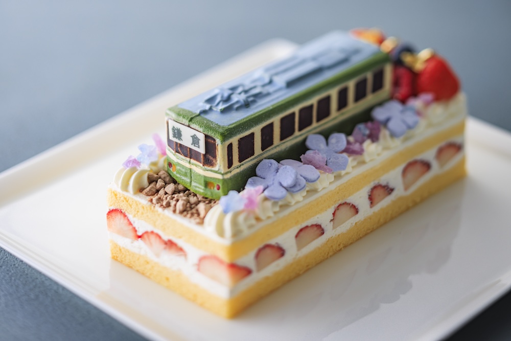 「江ノ電ケーキ」イメージ