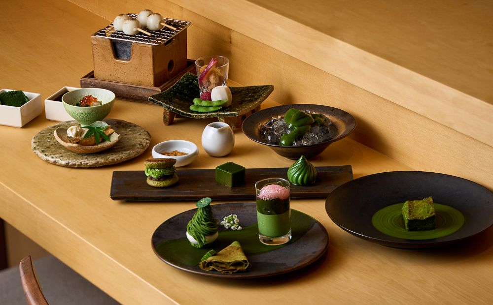 「抹茶のアフタヌーンティー」土日のイメージ