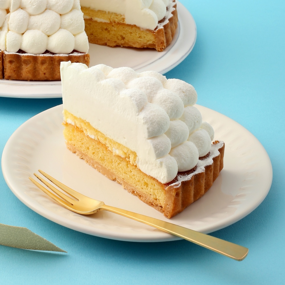 「クリームほおばる フロマージュタルト」税込み735円