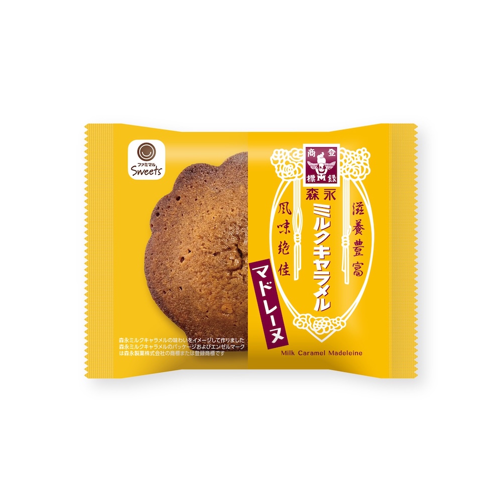 「森永ミルクキャラメルマドレーヌ」税込み178円