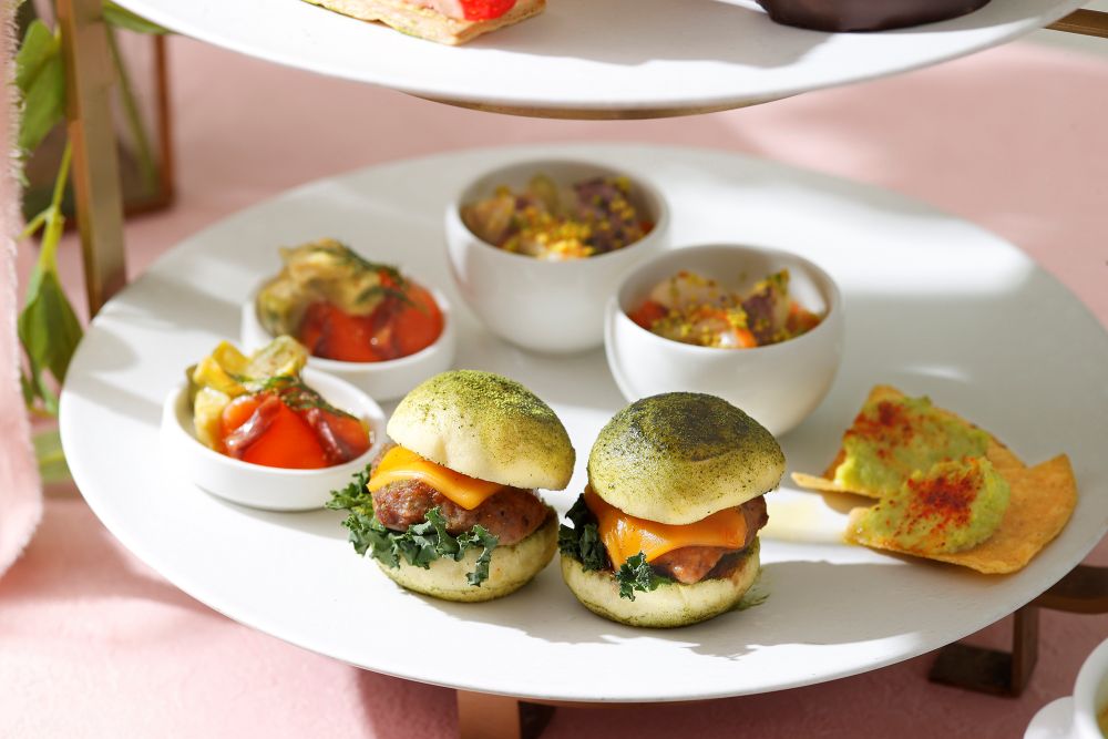 「Matcha Pistachio Green Luxe Afternoon Tea」イメージ