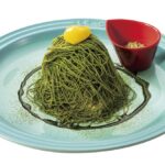 「絞りたて抹茶モンブランのちいさな冷やしパンケーキ」税込み858円〜