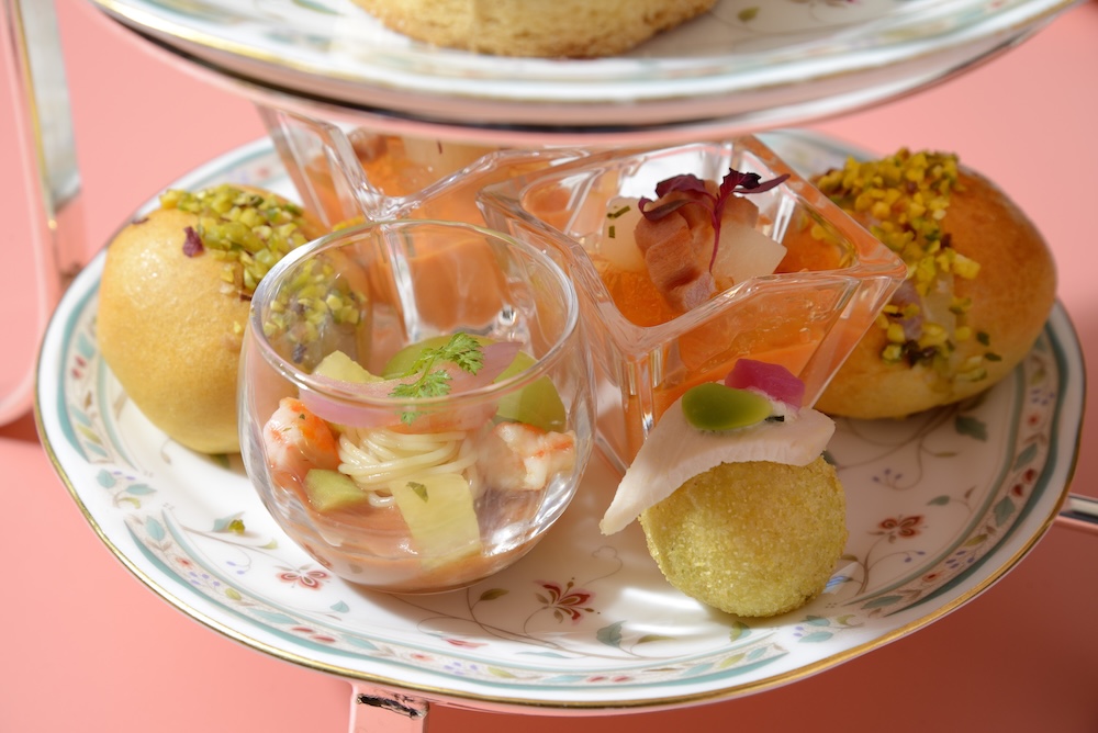 「ピーチ×メロンアフタヌーンティー」イメージ