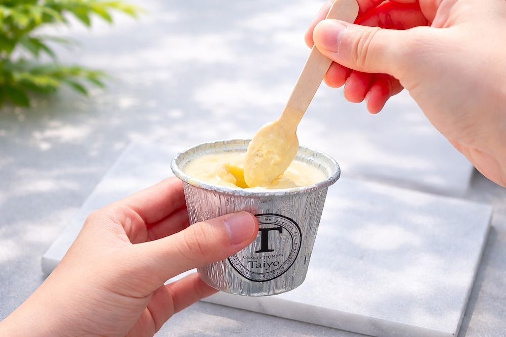 「生プリンアイス」イメージ