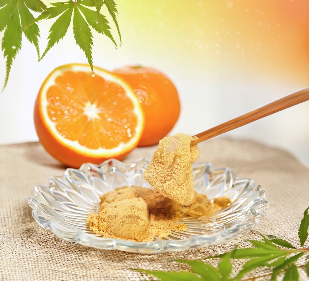 「生わらびもち夏みかん」イメージ