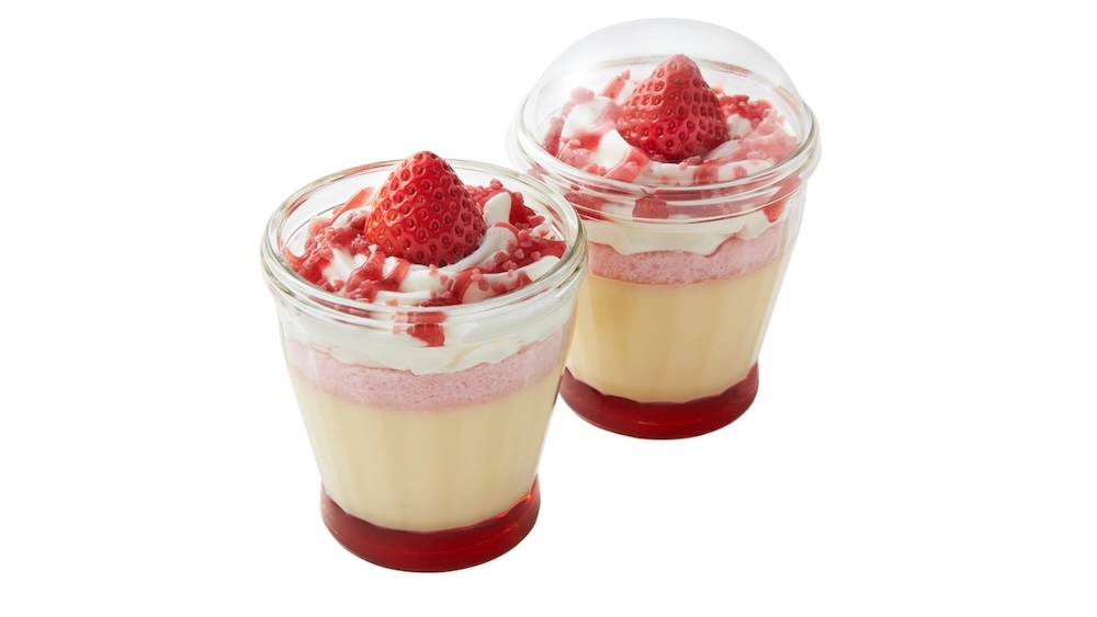 「プリンパフェ（ストロベリーショートケーキ）」税込み540円